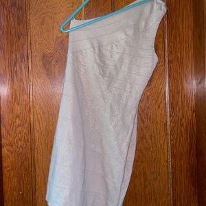 One shouldered Calvin Klein dress